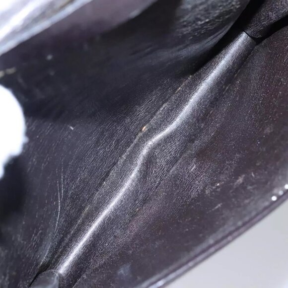 Christian Dior Trotter Canvas Chain Shoulder Bag Brown Gold Auth BD118 - Picture 12 of 16